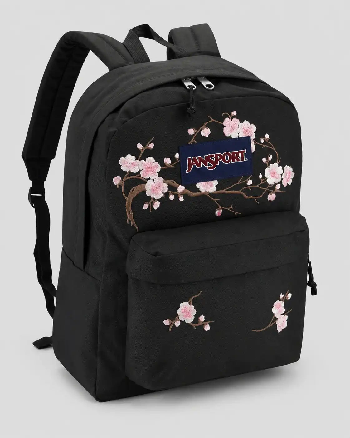 JS Sakura Embroidery Backpack — 70% OFF
