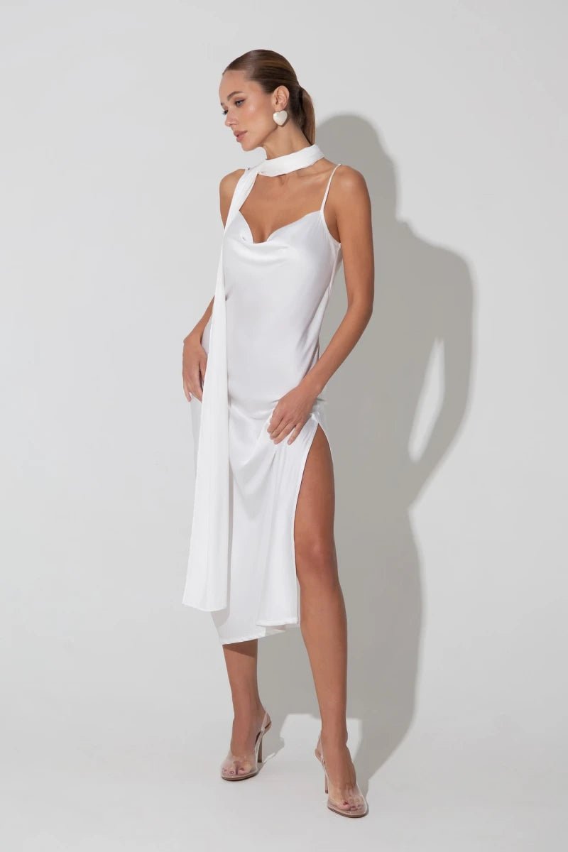 Milky Slip Dress - UTOPIA THEORY.