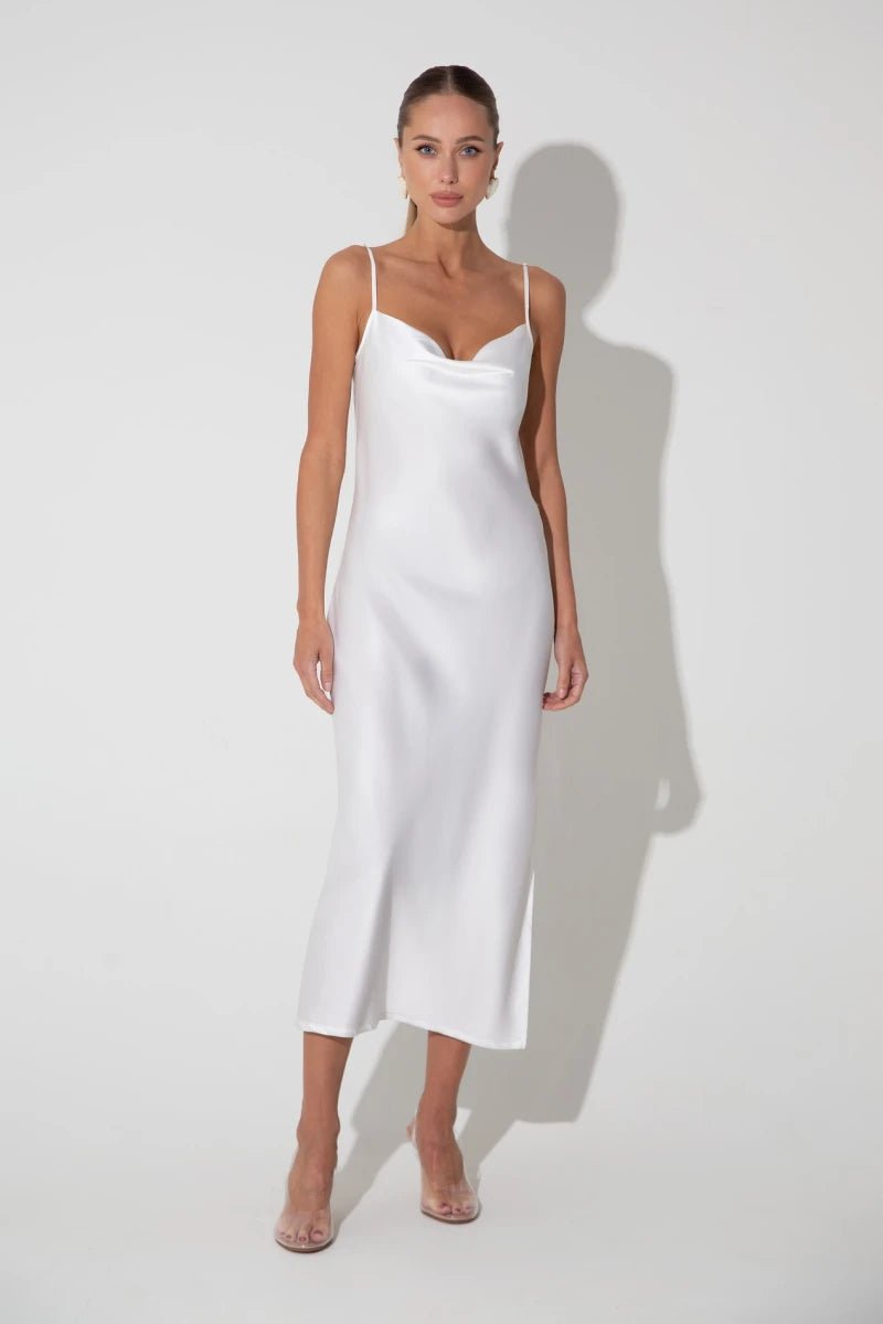 Milky Slip Dress - UTOPIA THEORY.