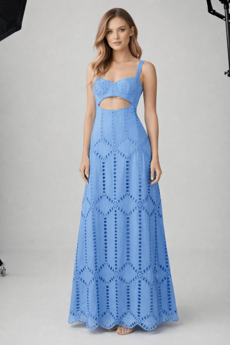 Azure Cutout Dress - CLEARANCE SALE - uthopia studio