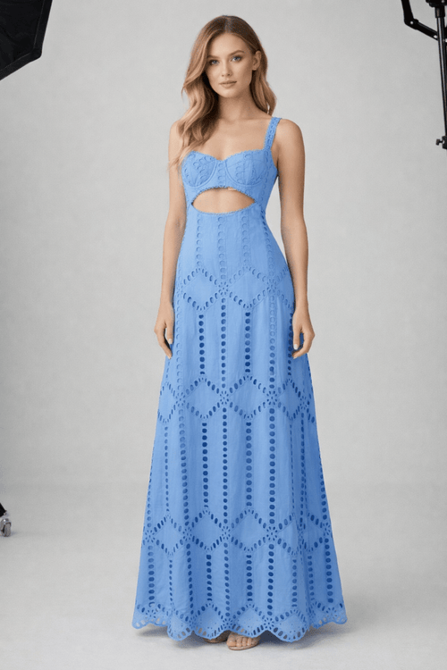 Azure Cutout Dress - CLEARANCE SALE - uthopia studio