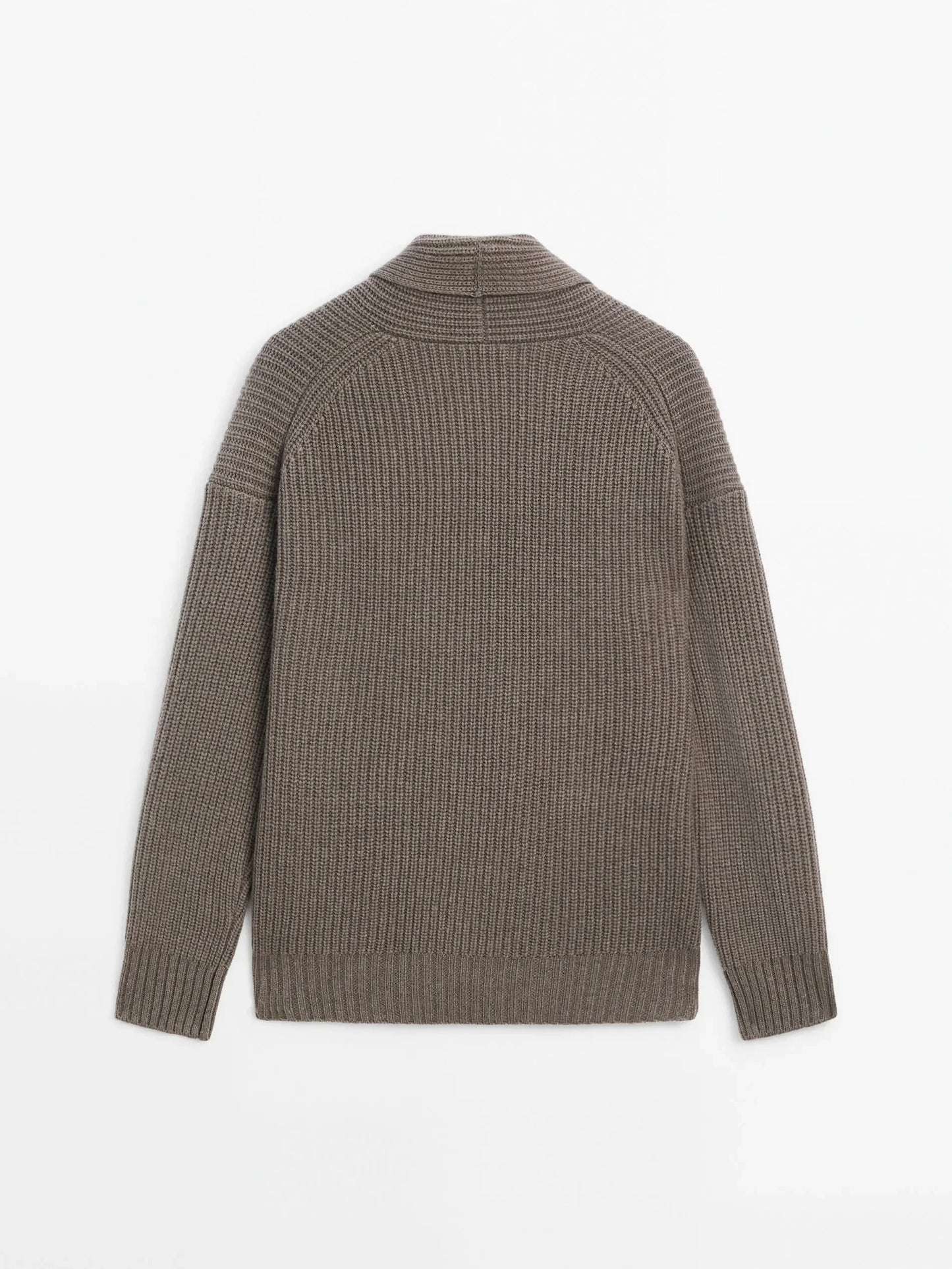 Soft Double-Breasted V-Neck Knitted Cardigan