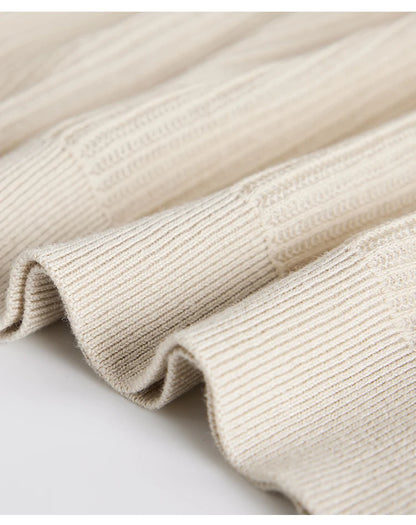 Knitted Linen Silk Polo